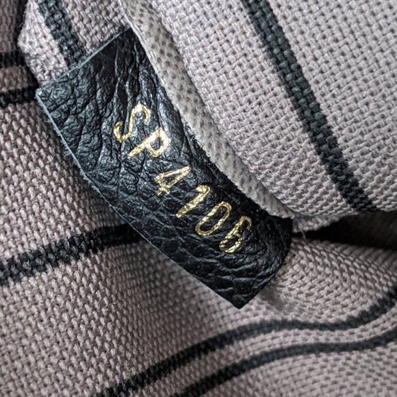 SOLD Louis Vuitton Empreinte Montaigne MM Black - Picture 6 of 9